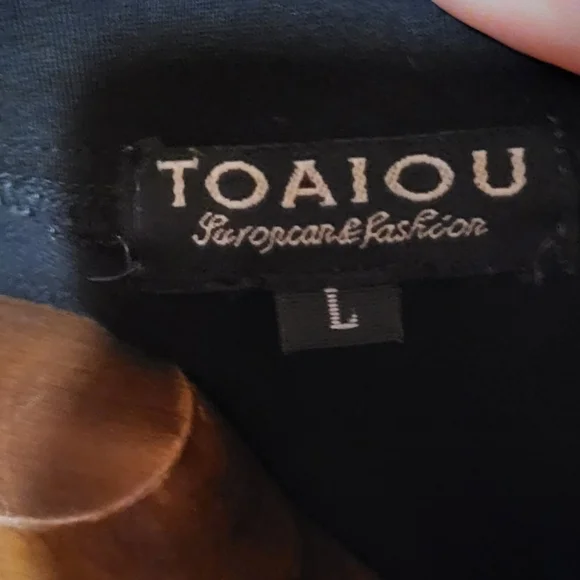 Toaiou As Long As You Body Con Rivet Studded Black Mini Dress Size Large - Picture 3 of 4